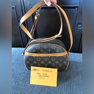 Monogram Canvas Blois Bag.